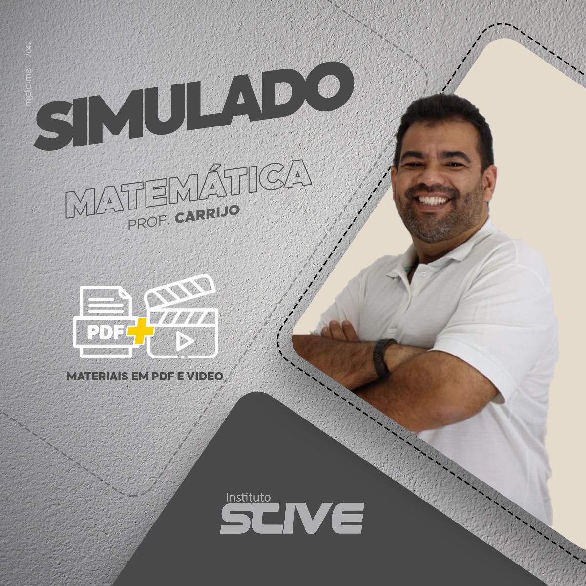 SIMULADO DE MATEMTICA - Prof. Roberto Carrijo